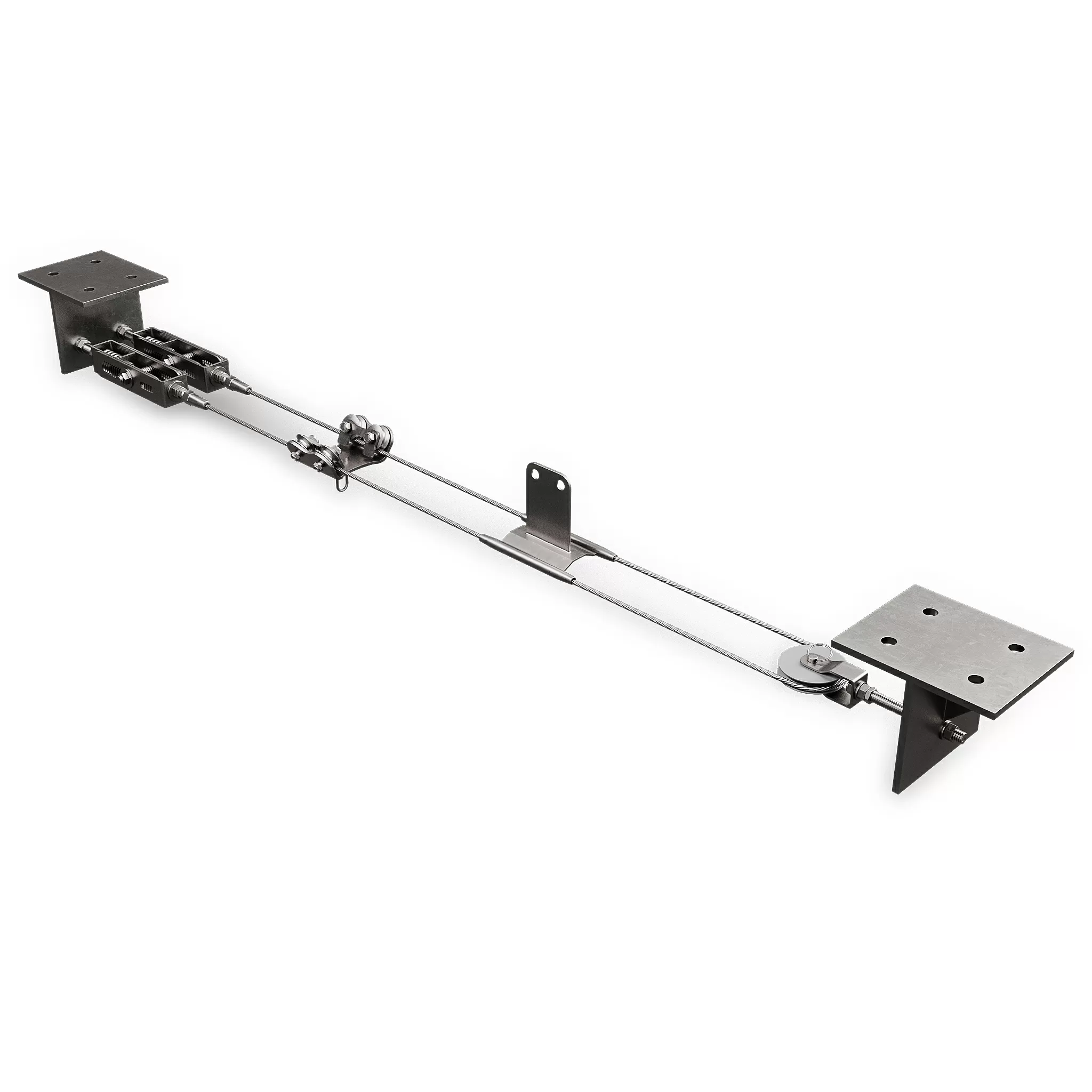 Анкерная линия гибкая горизонтальная DOUBLE FLEX