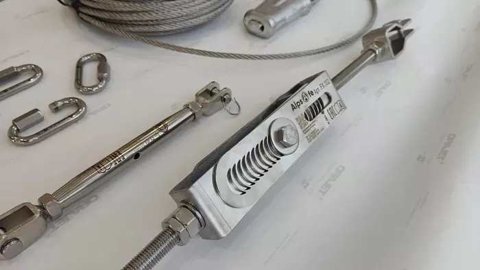 Мобильная гибкая горизонтальная анкерная линия M-FLEX