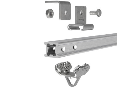 Анкерная линия жесткая горизонтальная H-RAIL Анкерная линия жесткая горизонтальная H-RAIL