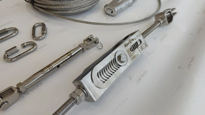 Мобильная гибкая горизонтальная анкерная линия M-FLEX