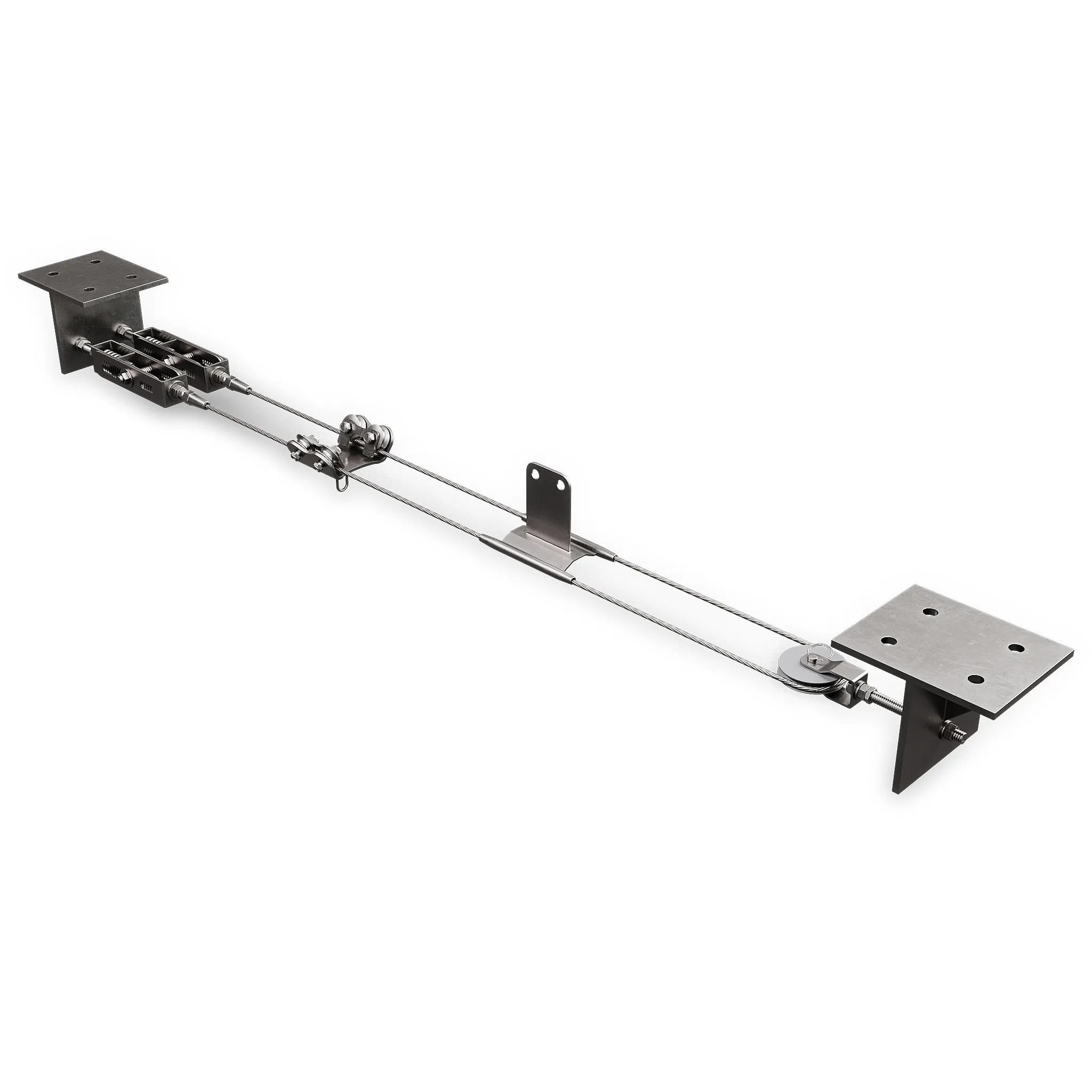 Анкерная линия гибкая горизонтальная DOUBLE FLEX