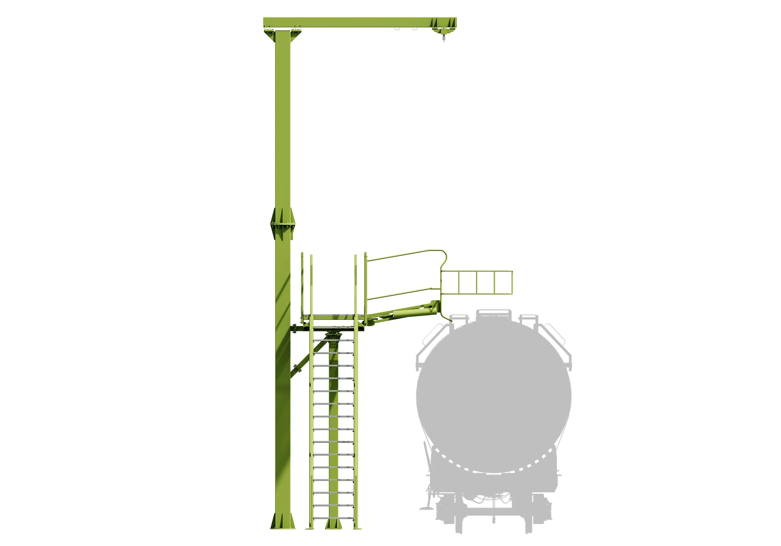 Эстакады для обслуживания подвижного состава